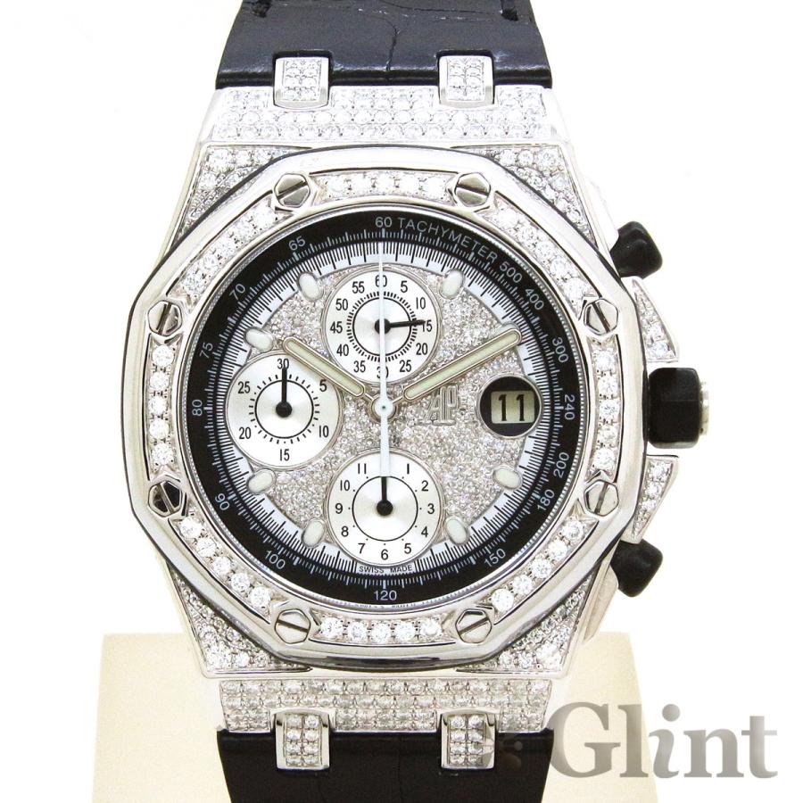 オーデマピゲ Audemarspiguet ロイヤルオーク オフショア クロノグラフ 42mm ダイヤモンドモデル 腕時計 メンズ Audemarspiguet1010 グリント 通販 Yahoo ショッピング