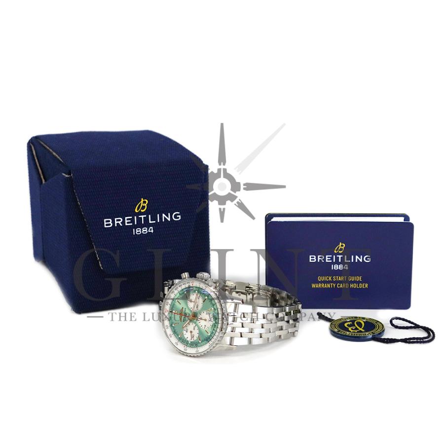 ブライトリング（BREITLING）ナビタイマー B01 クロノグラフ 41mm AB0139211L1A1 メンズ 腕時計 新品｜glint｜14