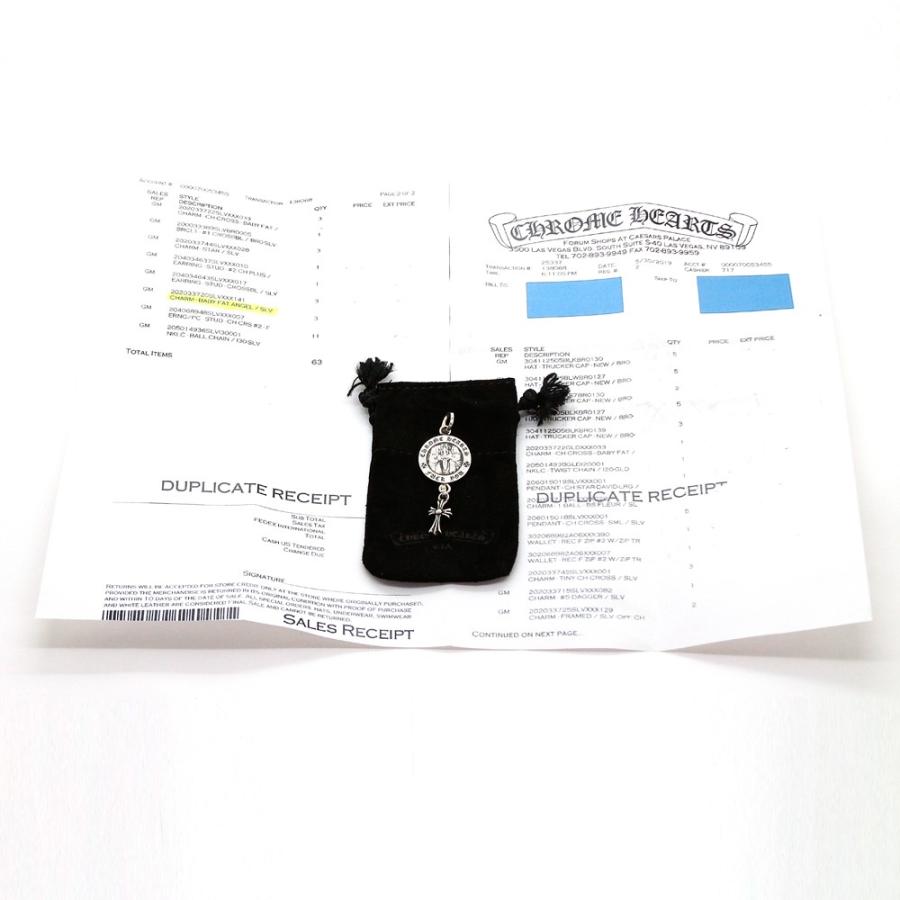 クロムハーツ Chrome Hearts ベビーファット エンジェル メダル チャーム シルバー925 新品 Chromehearts1009 グリント 通販 Yahoo ショッピング