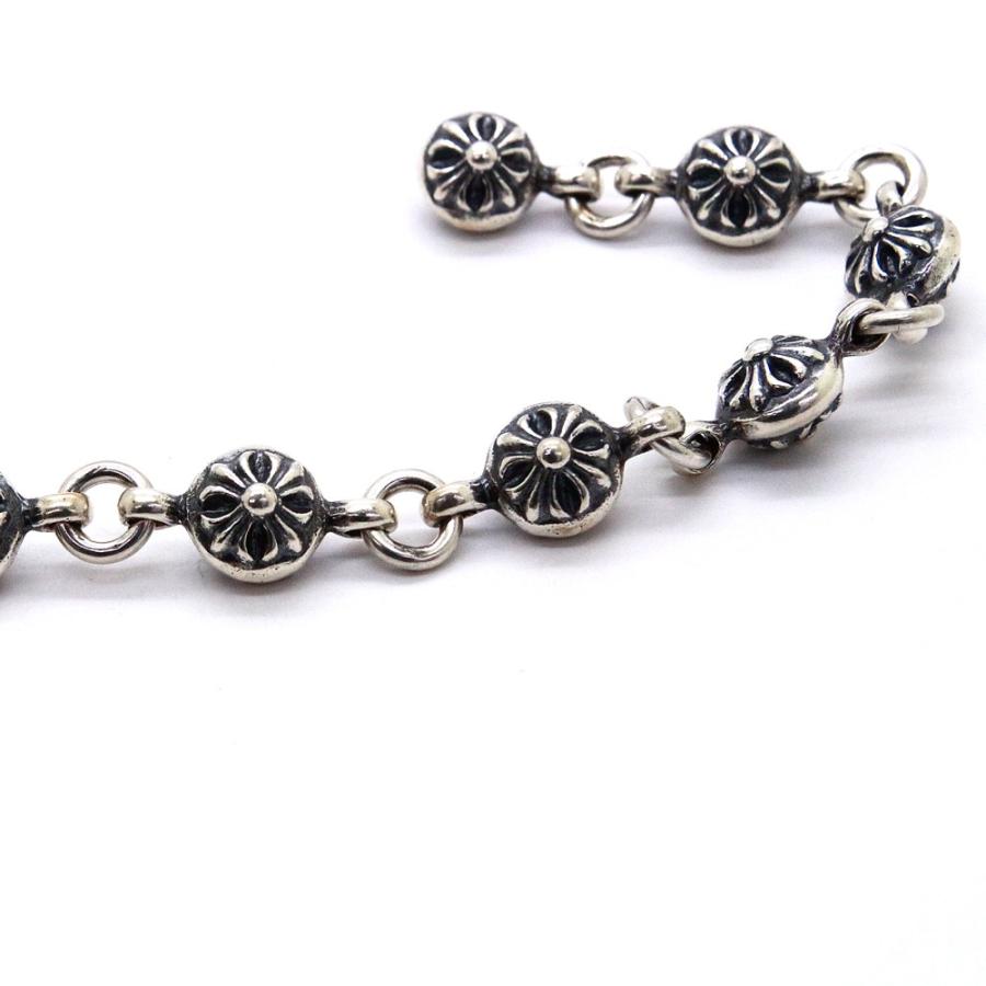 クロムハーツ（CHROME HEARTS）クロスボール ブレスレット #1 シルバー925 新品