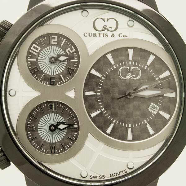 カーティス（CURTIS & CO.）BIG TIME WORLD 50mm（White/BC） カーティス ビックタイムワールド50ｍｍ 腕時計｜glint｜02