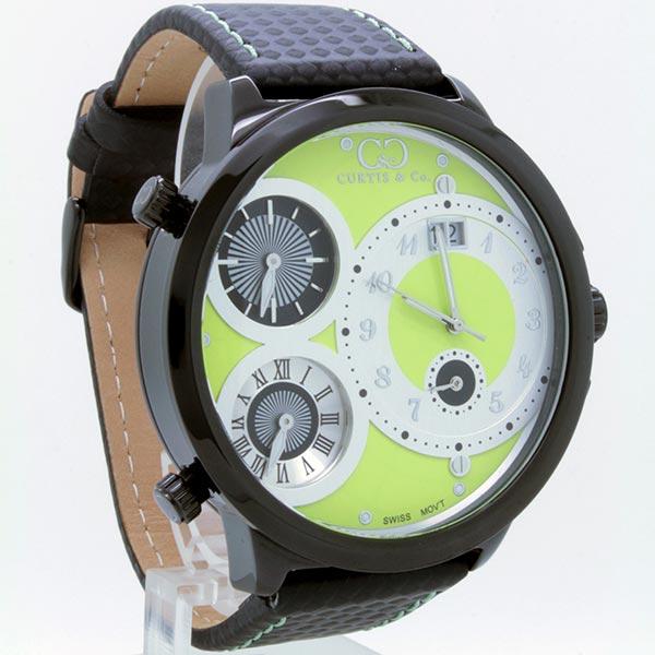 カーティス（CURTIS & CO.）BIG TIME WORLD 57mm（Green） カーティス ビックタイムワールド57ｍｍ 腕時計｜glint｜03