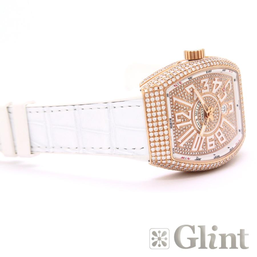 フランクミュラー（FRANCK MULLER）ヴァンガード ダイヤモンド（Ref.V45SCDT） 18Kピンクゴールド 腕時計 新品 メンズ｜glint｜12