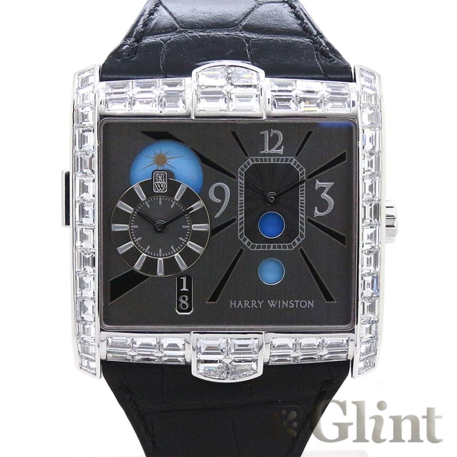 ハリーウィンストン Harrywinston ザ アヴェニュースクエアードａ２ 350matzw 純正バゲットダイヤモンド 腕時計 メンズ Harrywinston 1132 グリント 通販 Yahoo ショッピング