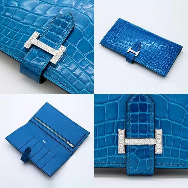 HERMES エルメス(HERMES)ベアンクラシック ブルーイズミール HERMES エルメス(HERMES)ベアンクラシック ブルーイズミール