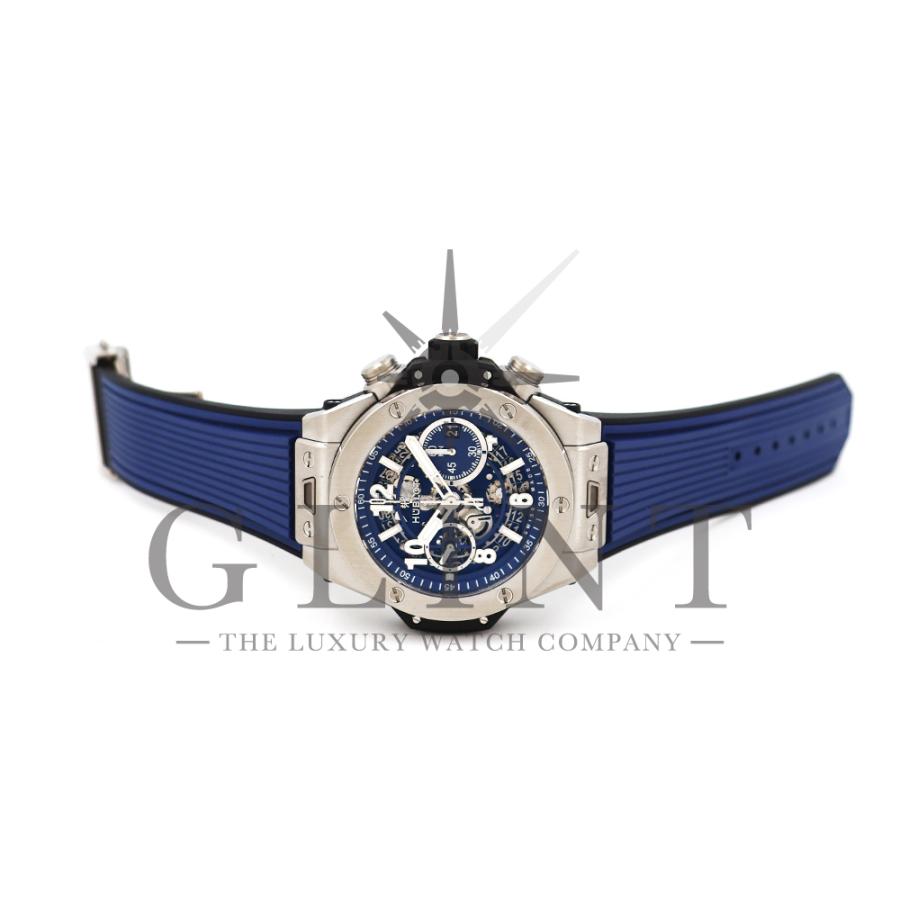 ウブロ（HUBLOT）ビッグバン ウニコ チタニウム ブルー 44.0mm 421.NX.5170.RX 腕時計 メンズ 新品｜glint｜09