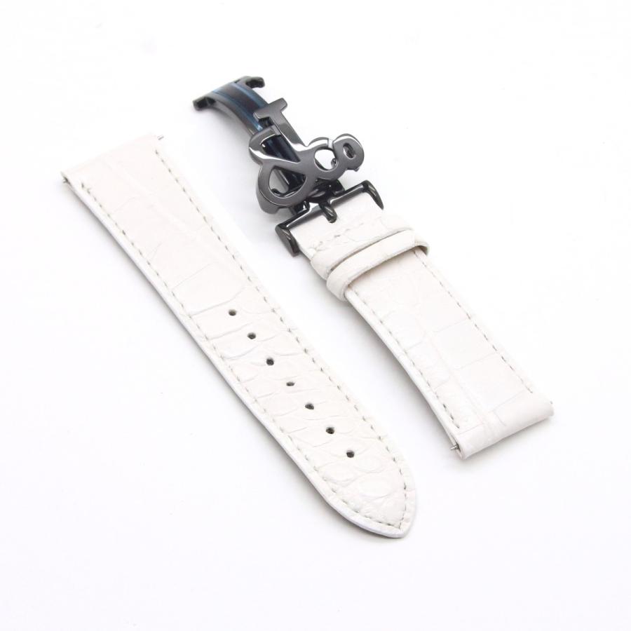 ジェイコブ（JACOB&CO.）47mm（ラグ幅22mm）専用純正バンド ホワイト