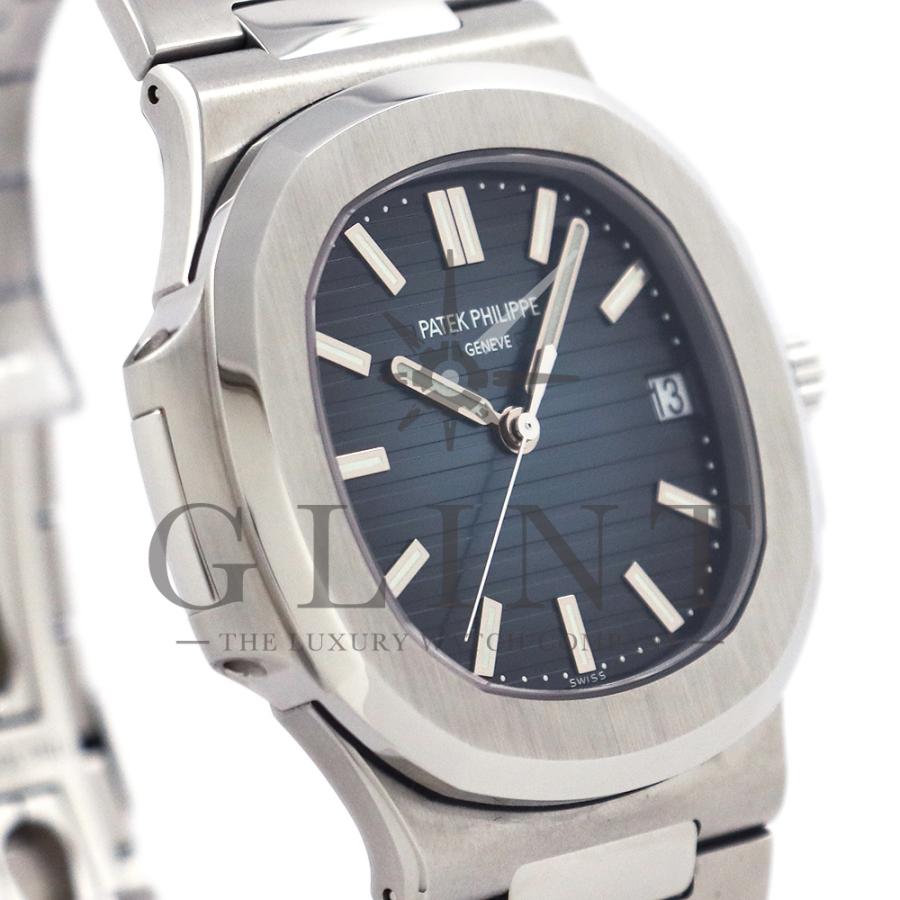 パテックフィリップ（PATEK PHILIPPE）ノーチラス 5711/1A-010 ブラック・ブルー文字盤 腕時計 メンズ【中古】｜glint｜05