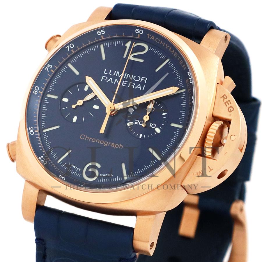 パネライ（PANERAI）ルミノール クロノ ゴールドテック ブルー ノッテ PAM01111 X番/2021年製 腕時計 メンズ｜glint｜06