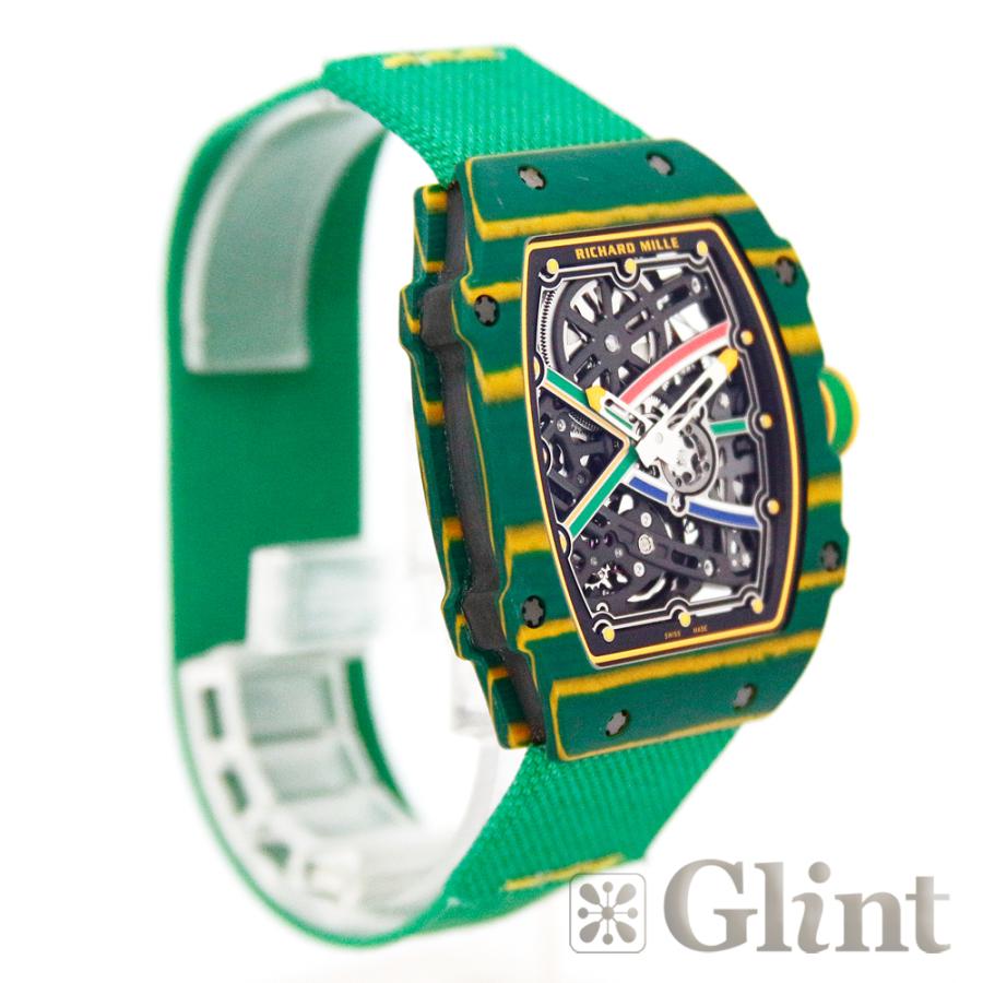 リシャールミル（RICHARD MILLE）RM67-02 CA-FQ オートマティック ウェイド・バンニーキルク スプリント  クォーツTPT×カーボンTPT 腕時計