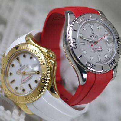 RUBBERBラバービー ラバーベルト ロレックス ヨットマスター 40mm専用