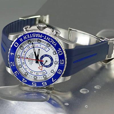 Rubberb ロレックス ヨットマスターii 44mm 専用ラバーベルト 色 ブルー ブルー Rolexバックルを使用 時計 バックルは付属しません Rubberbyachtmaster0 グリント 通販 Yahoo ショッピング