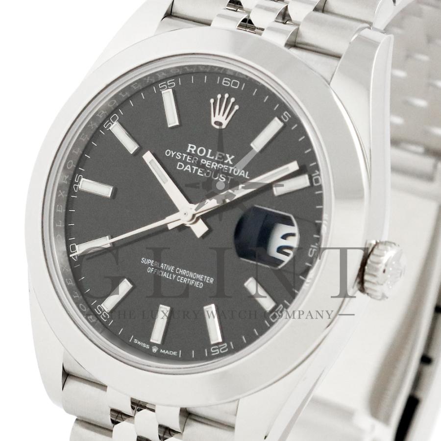 ロレックス（ROLEX）デイトジャスト41 126300 ブラック文字盤 2022年8月/ランダムシリアル メンズ 腕時計 未使用品｜glint｜06