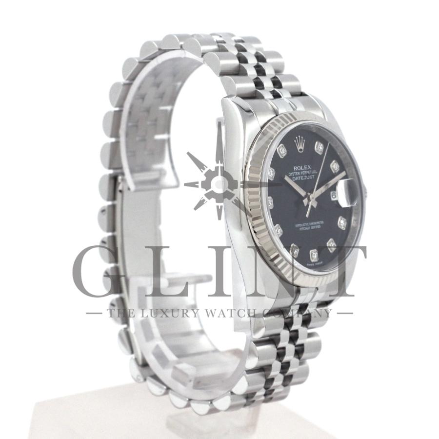 ロレックス（ROLEX）オイスターパーペチュアル デイトジャスト 116234G 2007年〜2008年頃の製造/M番 メンズ 腕時計｜glint｜03