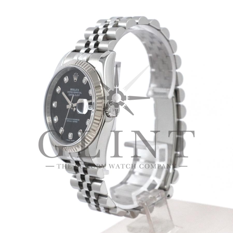 ロレックス（ROLEX）オイスターパーペチュアル デイトジャスト 116234G 2007年〜2008年頃の製造/M番 メンズ 腕時計｜glint｜04