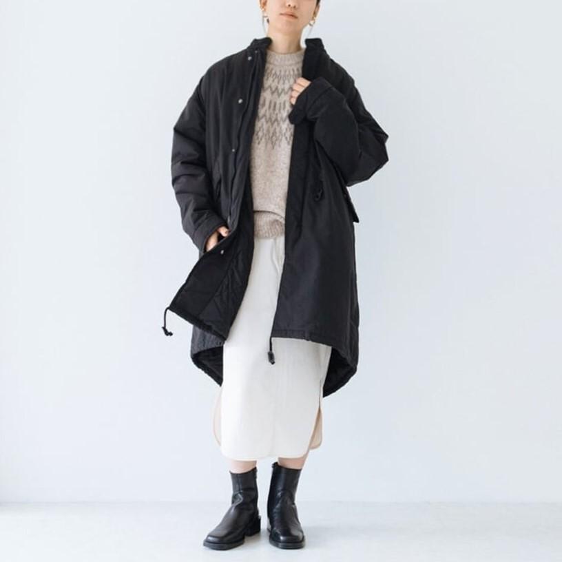 LE VENT SOUFFLE モッズ コート 中綿 ジャケット レディース アウター 