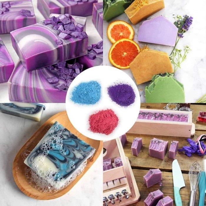 マイカパウダー25色セット ( 5g×25色 ) レジン、塗装、石鹸、コスメ、エポキシ |  | 03