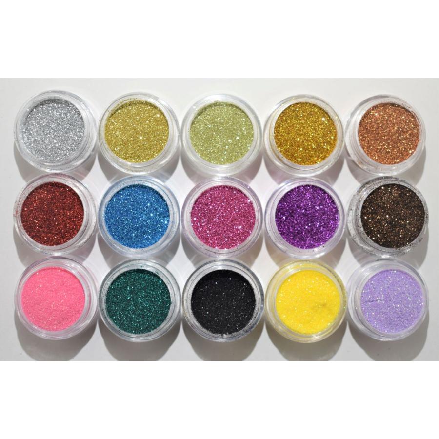 ネイル レジンアート ラメ キラキラ グリッターパウダーおまかせセットA 通販 Yahoo