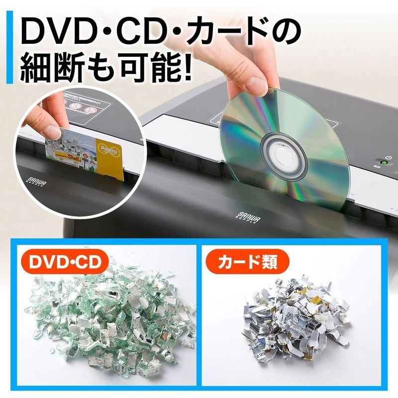 税込 サンワダイレクト 業務用 400 Ps ミニクロスカット 対応 カード Dvd Cd ホッチキス対応 12枚同時細断 電動シュレッダー その他 Www Goldenshoppingcalhau Com Br