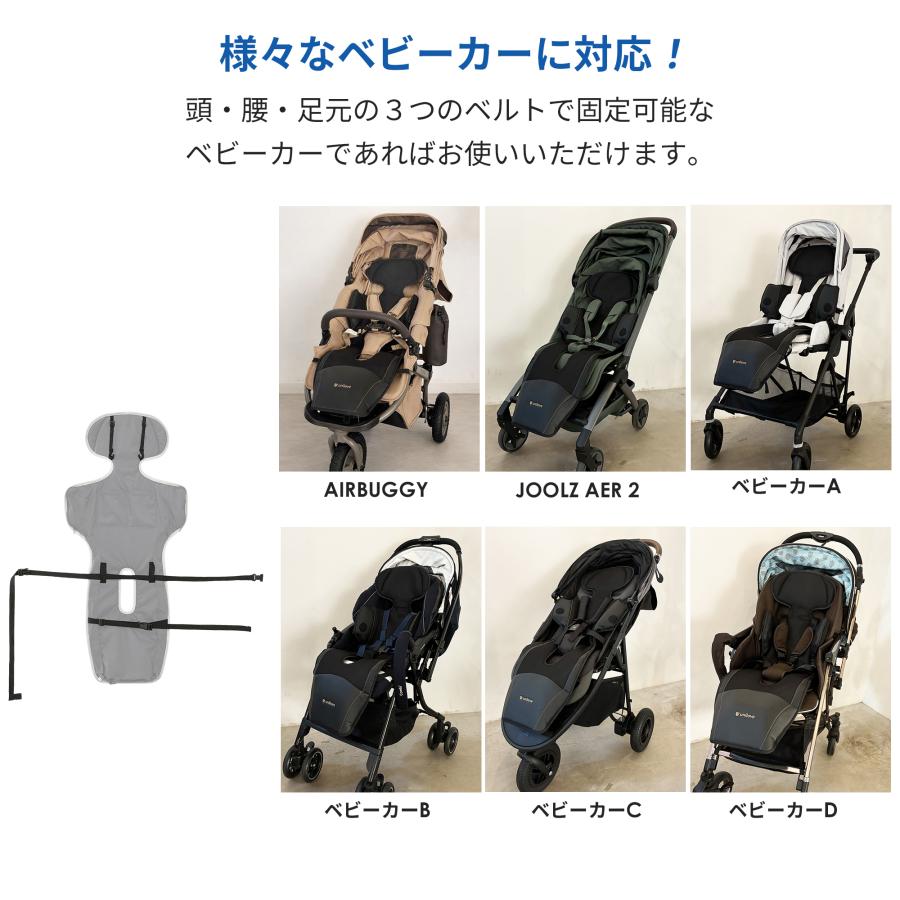 ユニラブ unilove COVA AI ベビーカー ファン＆ミストクールマット