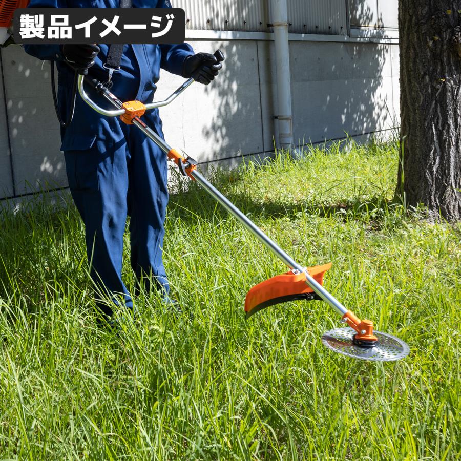 在庫一掃セール 実用5種類アタッチメント付 2分割52cc強力草刈機