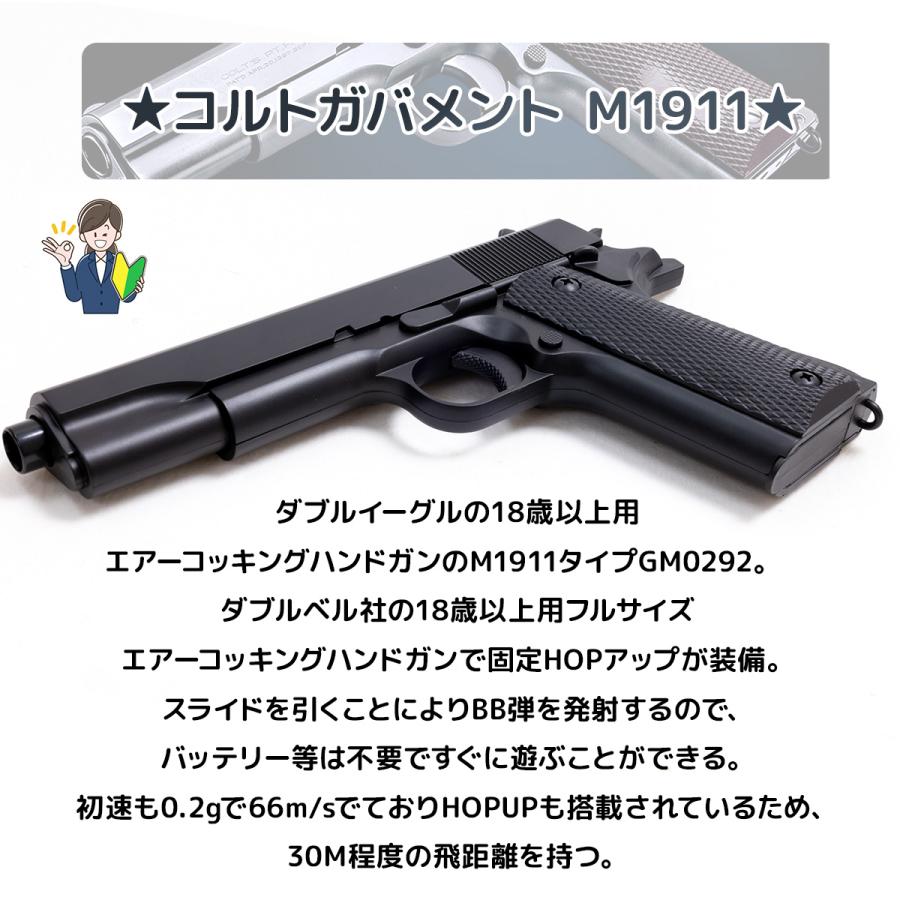 コルトM1911A1 ガバメント ハイグレード ホップアップエアー コルトM1911A1 ガバメント ハイグレード ホップアップエアー