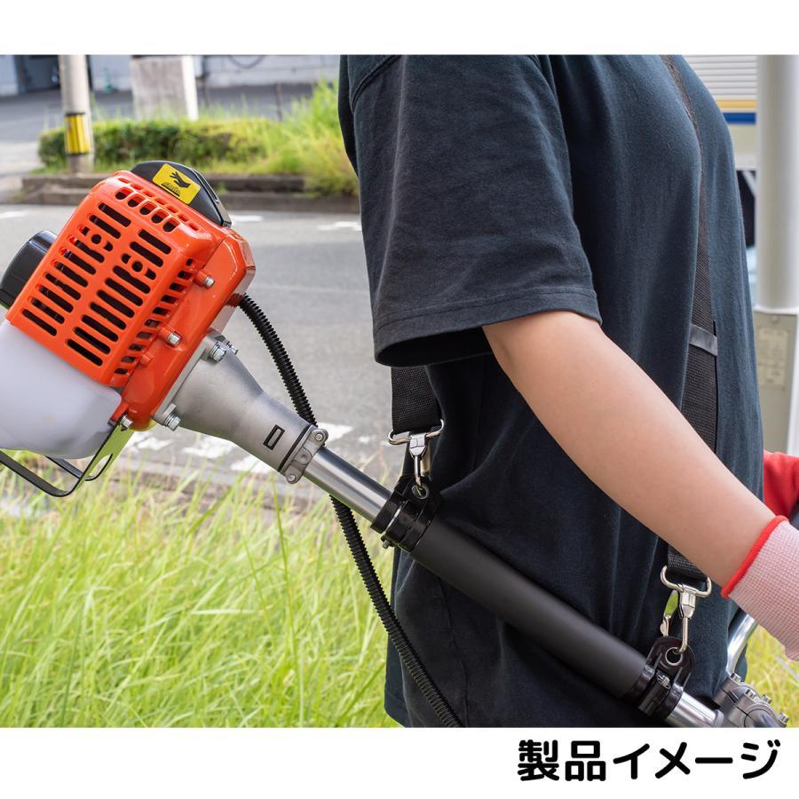 最新式 5.6kg軽量回転数固定式スロットルレバー エンジン式草刈り機