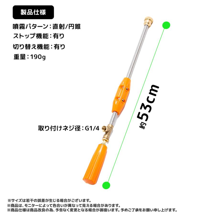 お得セットノズル＋吸水式 エンジン噴霧器 排気量26cc 最大圧力3.0Mpa
