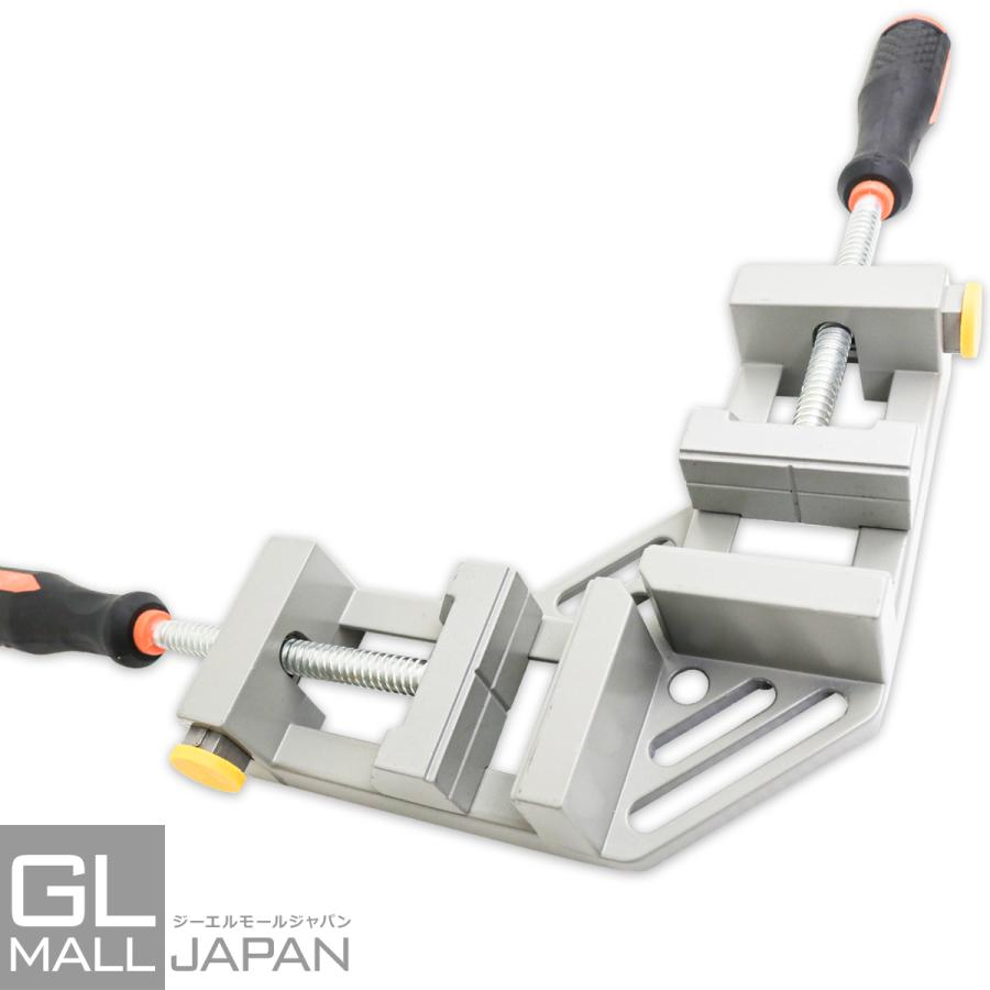 木工用 2wayコーナークランプ 開き幅65mm ワンタッチリリース機能 直角 固定 90度 木工 溶接 ロック 便利 工具 Diy Ysgl Cl S081 Gl Mall Japan 通販 Yahoo ショッピング