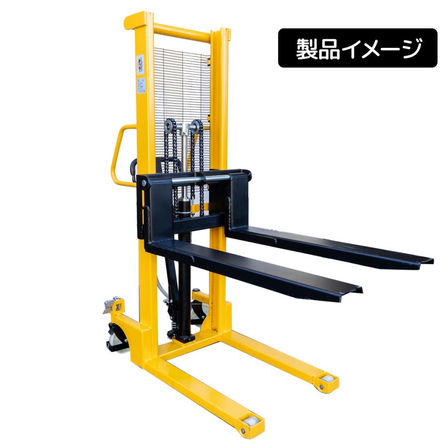 ハンドフォークリフト最大積載1500kg 手動油圧式 スタッカー ハンドフォークリフト最大積載1500kg 手動油圧式 スタッカー