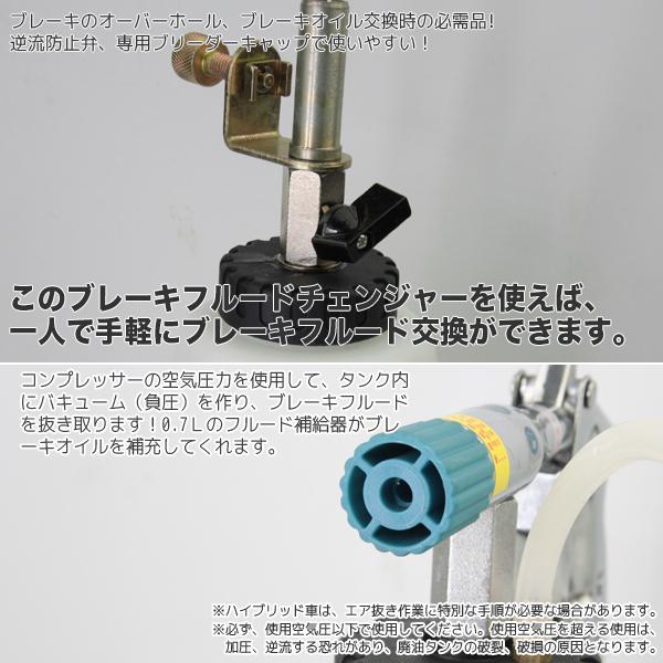 ワンマンブレーキブリーダーセット Type 1 負圧式 1l フルード補給 ブレーキオイル 交換 Ysgl Nprs Set Gl Mall Japan 通販 Yahoo ショッピング
