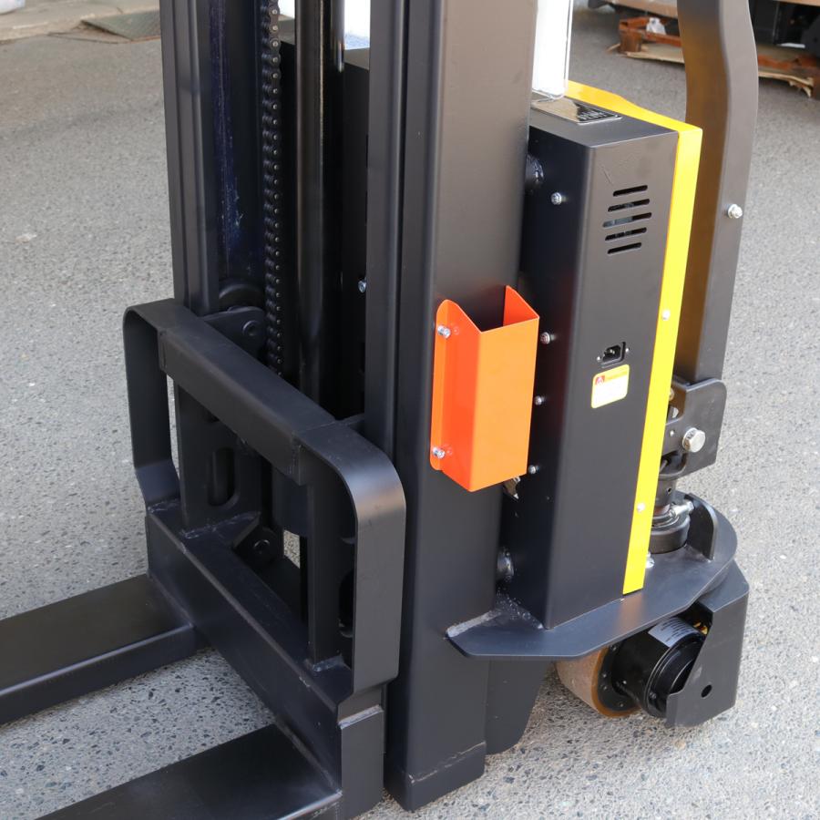 自走式電動スタッカー ハンドフォークリフト 最大積載1000kg ハンド ...