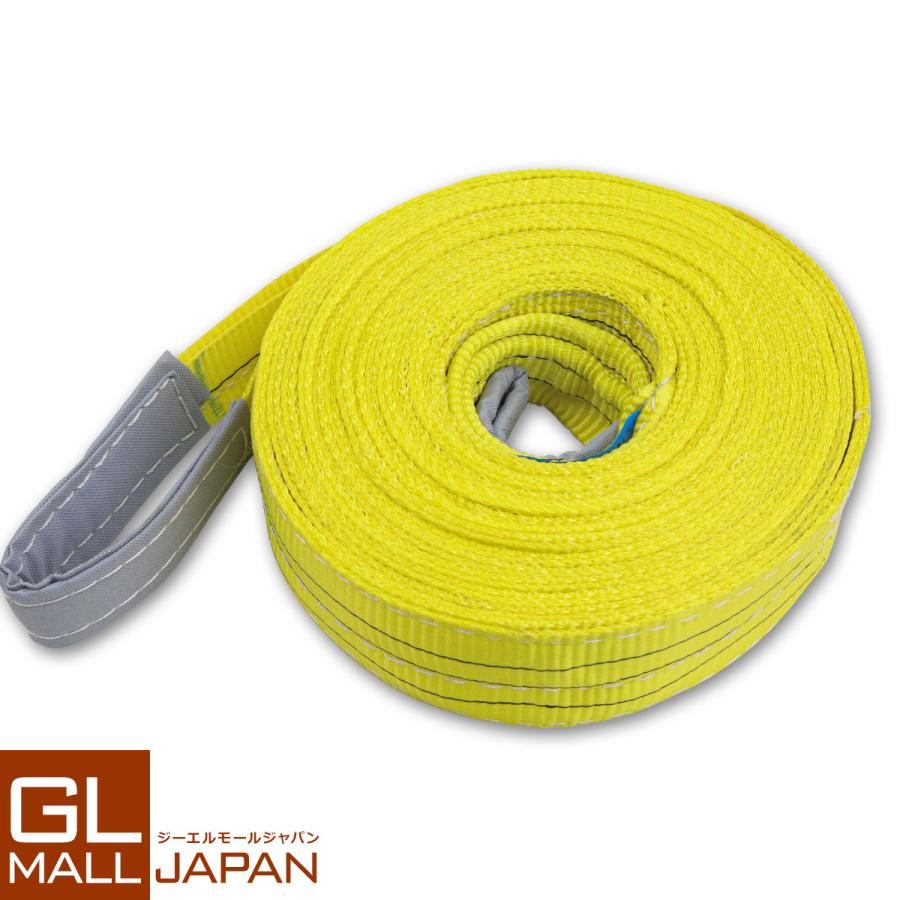 荷重3000kg長さ5ｍ幅8ｃｍスリングベルト8本セット 工場吊り具 ロープ 運搬用スリング 3t ベルトスリング 8m 耐荷重 3000kg 1本 繊維ベルト