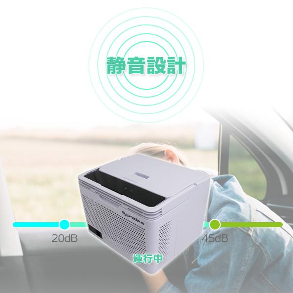 一台三役 冷蔵 加熱 保温庫10L 車載用DC12V&24V 家庭用AC(100V)兼用 持ち運び可能 冷蔵庫 冷凍庫 保温庫 クーラーボックス ポータブル 静音 sale｜glmall｜04