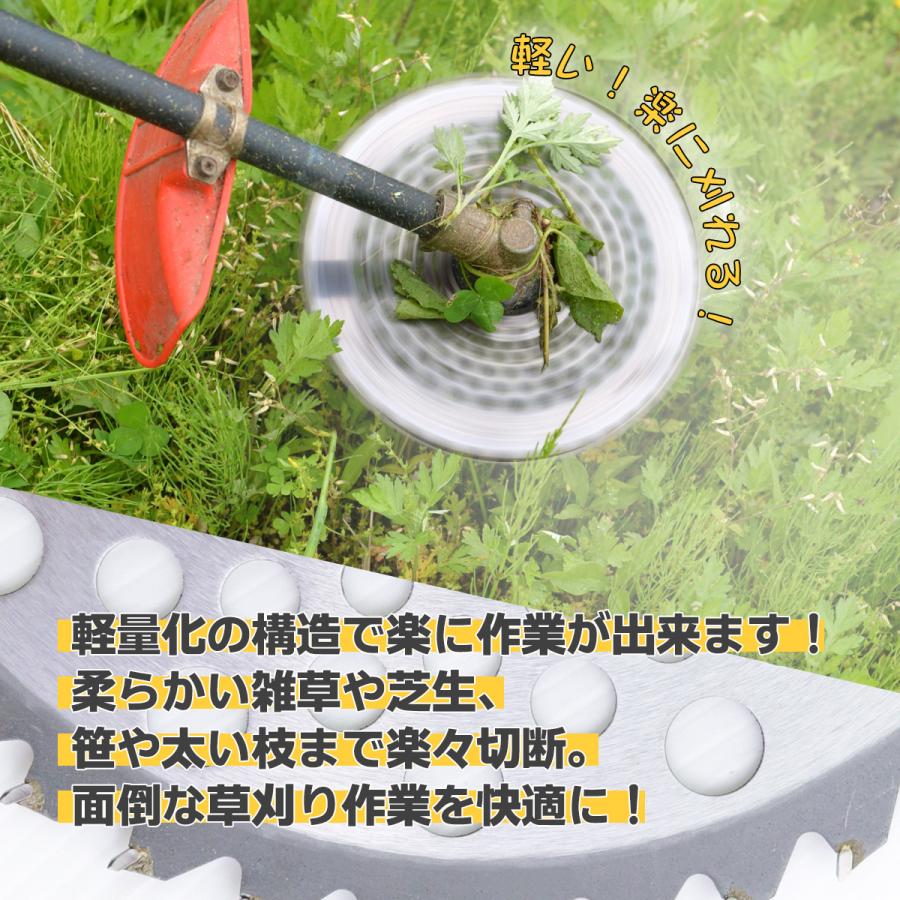 チップソー　替刃　230mm×36T　草刈り機　草刈り　草刈り替刃　雑草対策　草刈用　ガーデニング　園芸　刈払い　50枚セット　Type-A　草刈機　カッター