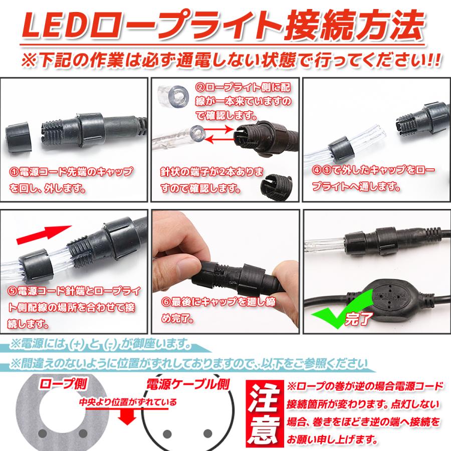 イルミネーションライトロープライトチューブライト 50m 1250球 イルミネーションライトロープライトチューブライト 50m 1250球