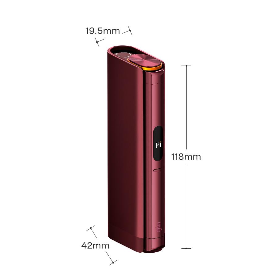 【glo公式】 glo Hilo Plus 加熱式タバコ たばこ グロー ヒーロ プラス ローズ・クォーツ デバイス本体 ディスプレイ搭載 ブースト・モード搭載 正規品 送料込み | グロー | 11