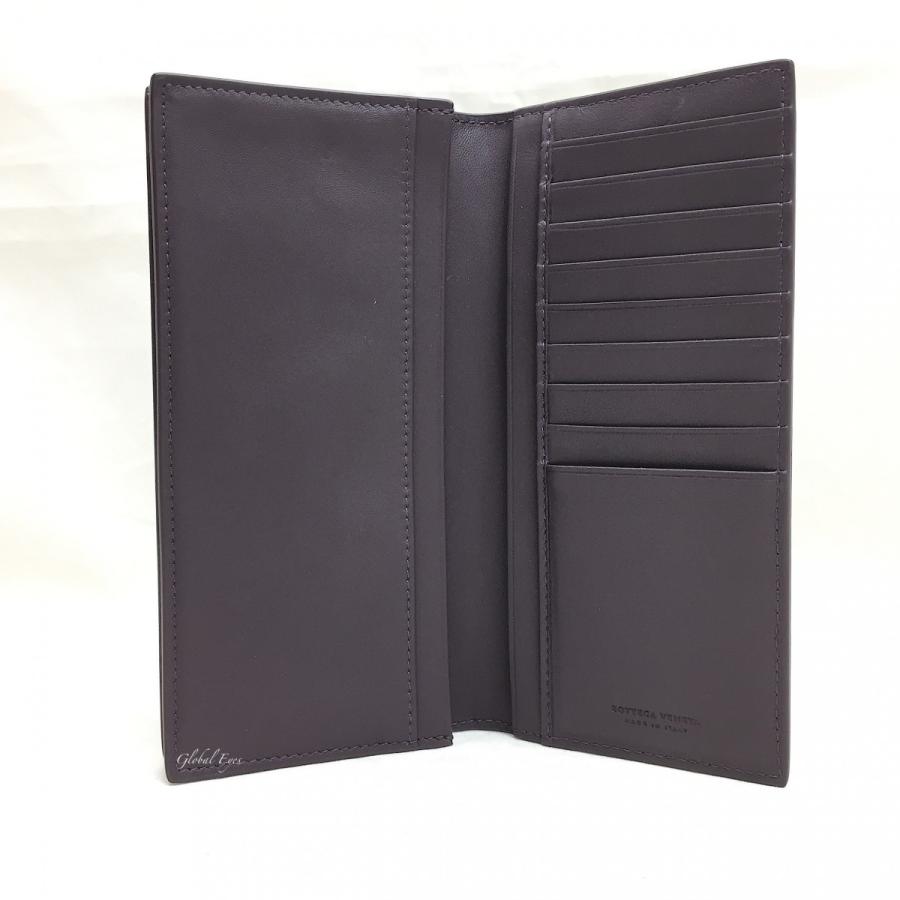 ボッテガ・ヴェネタ イントレチャート ナッパ 長財布 クエッチ 390878 BOTTEGA VENETA ボッテガ・ヴェネタ P.FOGLIO イントレチャート