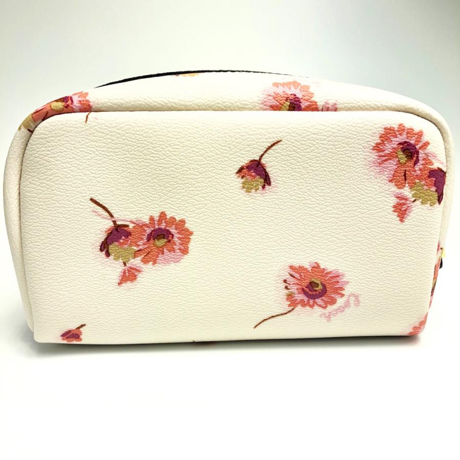 Coach コーチ ポーチ 花柄 レディース C3299 白 フローラル C3299 Global Eyes Light店 通販 Yahoo ショッピング