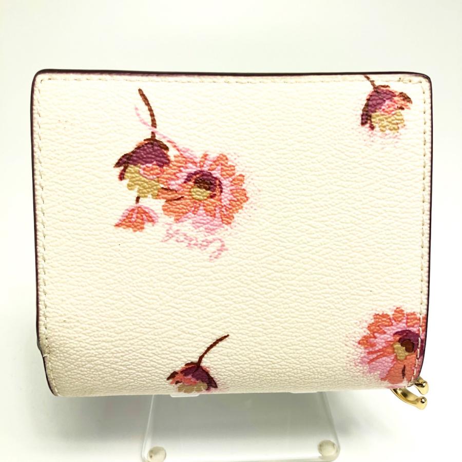 COACH コーチ ミニ財布 折財布 花柄 レディースブランド財布 COACH コーチ ミニ財布 折財布 花柄 レディースブランド財布