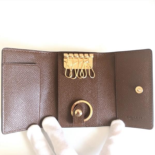COACH コーチ レディース メンズ 5連 キーケース レザー F76741 COACH コーチ レディース メンズ 5連 キーケース レザー F76741