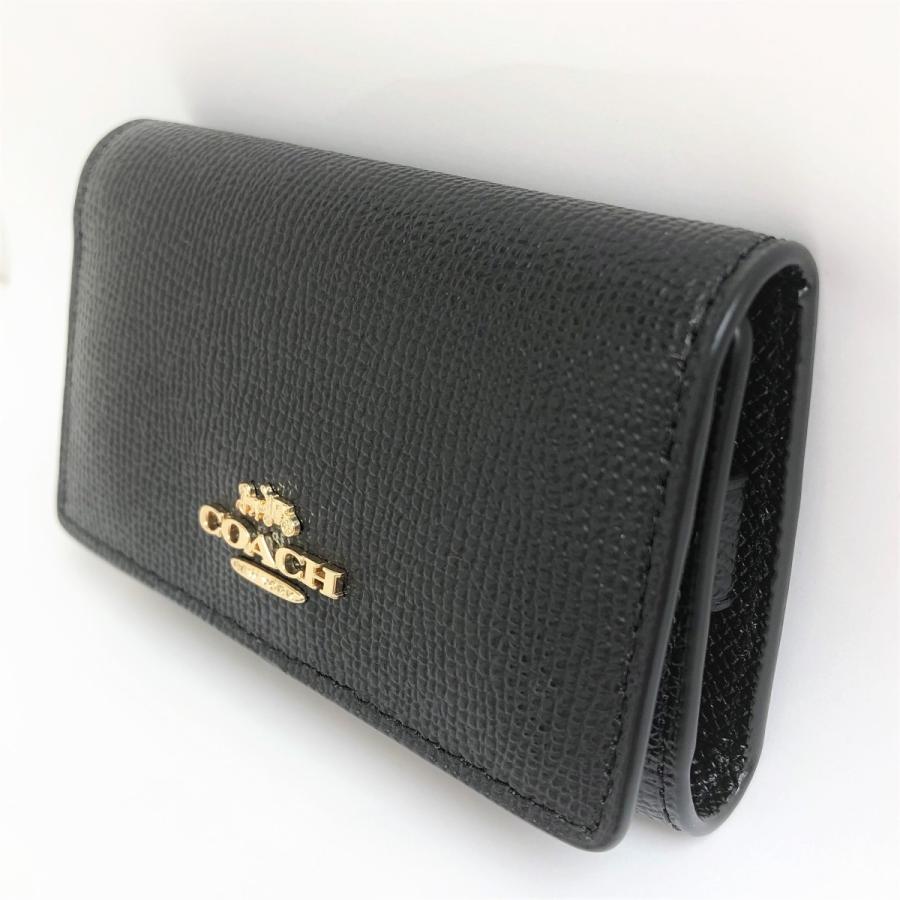 COACH コーチ レディース メンズ 5連 キーケース レザー F76741 白 黒 COACH コーチ レディース メンズ 5連 キーケース レザー F76741 白 黒