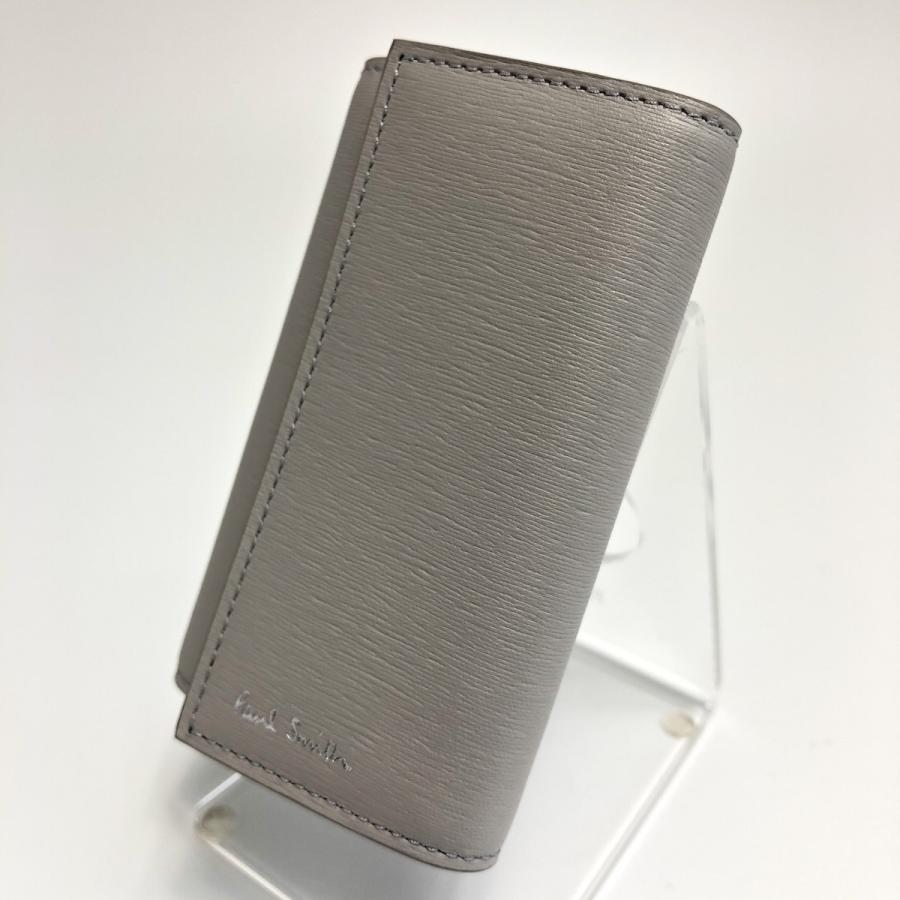 新品　ポールスミス　キーケース　Paul Smith  グレーM1A1981 ps-ko220801-12.jpg