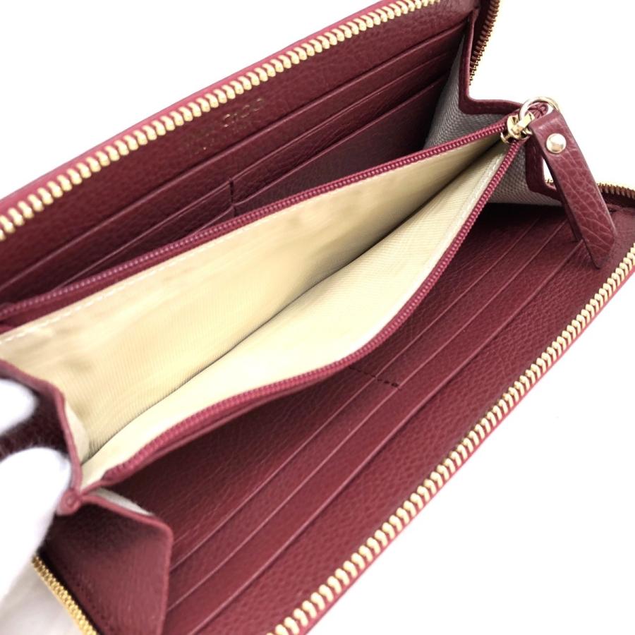 未使用JIMMY CHOO ジミーチュウ レザーラウンドジップ財布　カード付き JIMMY CHOO ジミー チュウ REGINA レディース レザー ラウンド