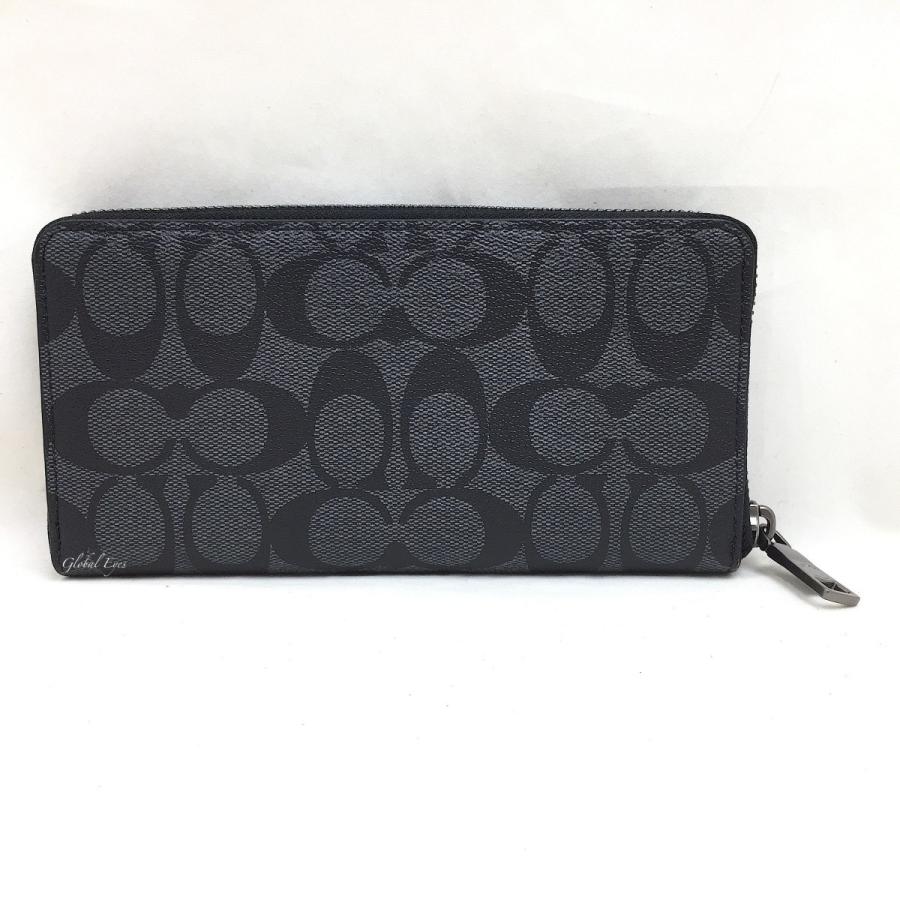 COACH コーチ メンズ アコーディオン ウォレット シグネチャー