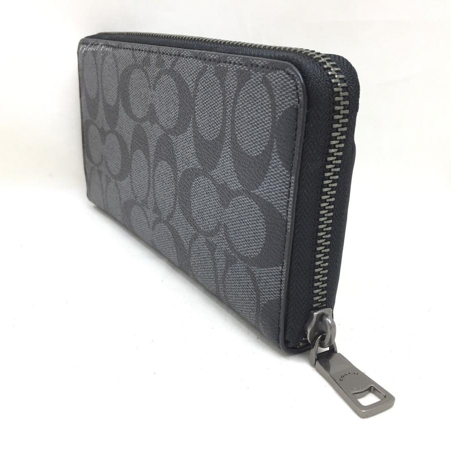 COACH コーチ メンズ アコーディオン ウォレット シグネチャー
