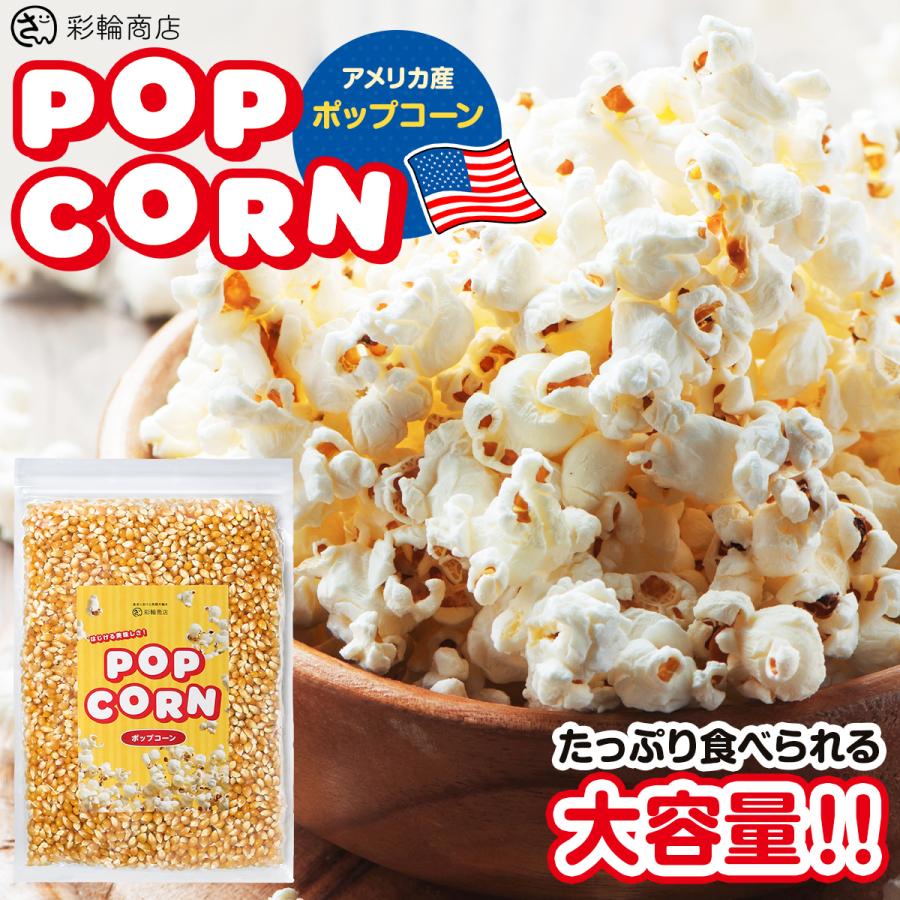 ポップコーン 豆 とうもろこし 種 コーン 電子レンジで手軽に