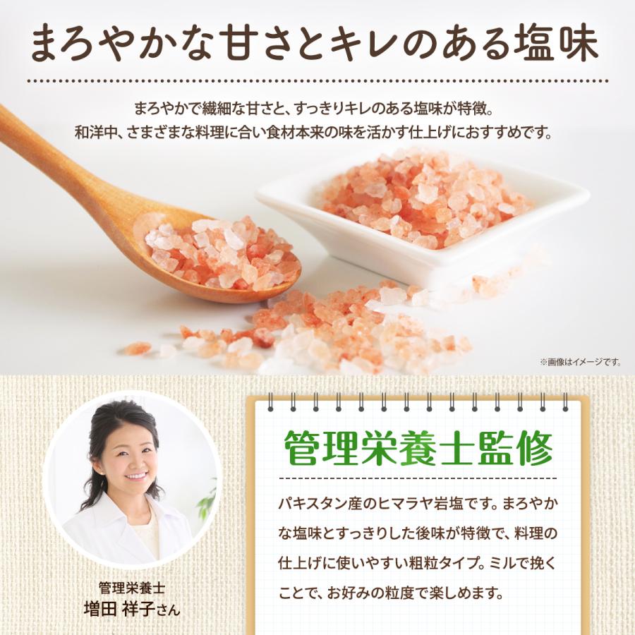 管理栄養士監修】 彩輪商店 ヒマラヤ岩塩 ピンクソルト 岩塩 ミル用 無