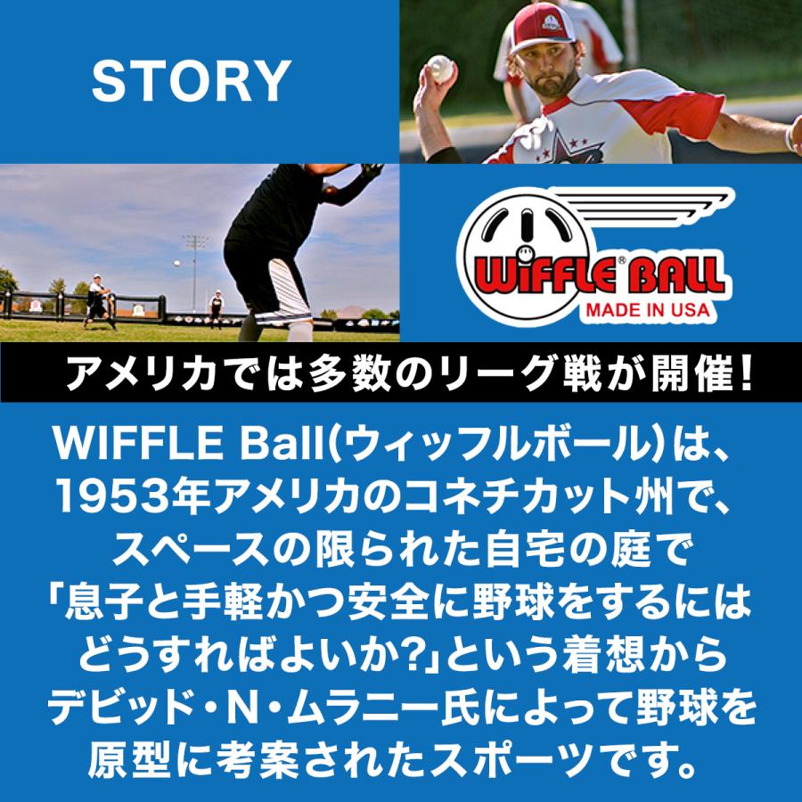 ウィッフルボール バットとボール1個付き WIFFLE Ball 日本正規品