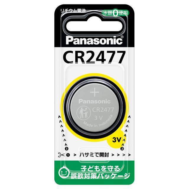 ボタン電池 CR2477 リチウム電池CR2477 パナソニック
